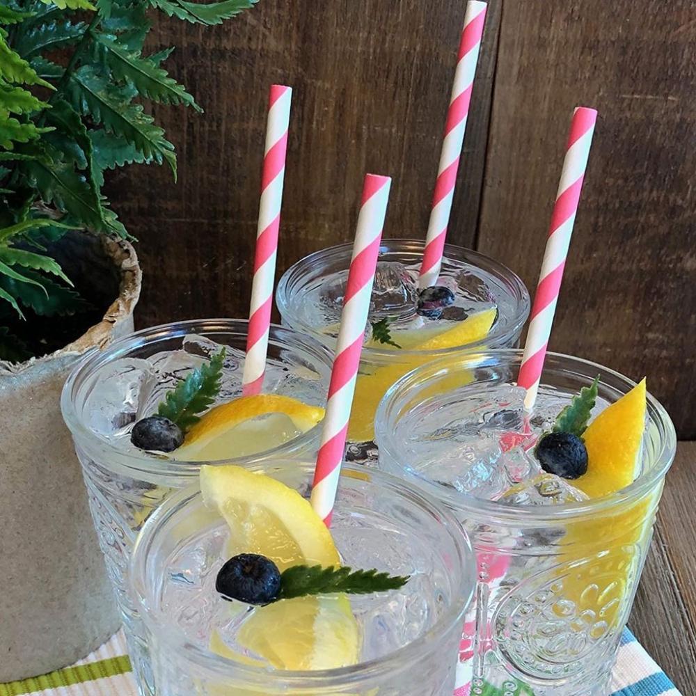 Colorful Stripe Pattern for We – Paper Straw Color recenzja i cena