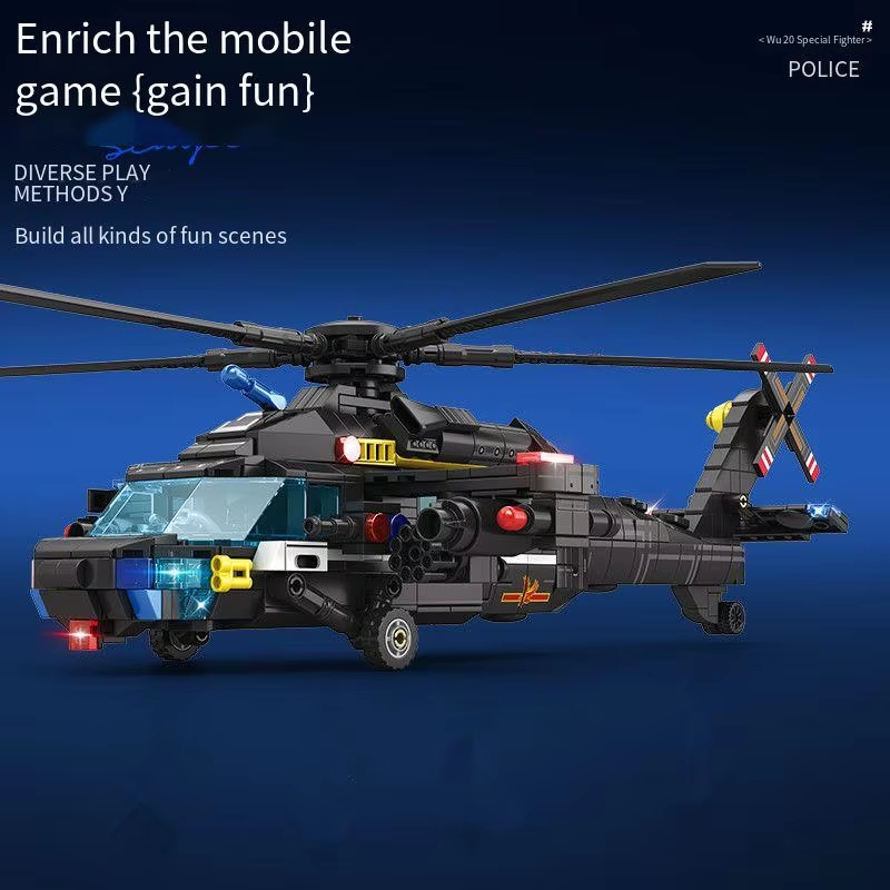 898PCS Military Helicopter Z-2 – Event Z recenzja i cena