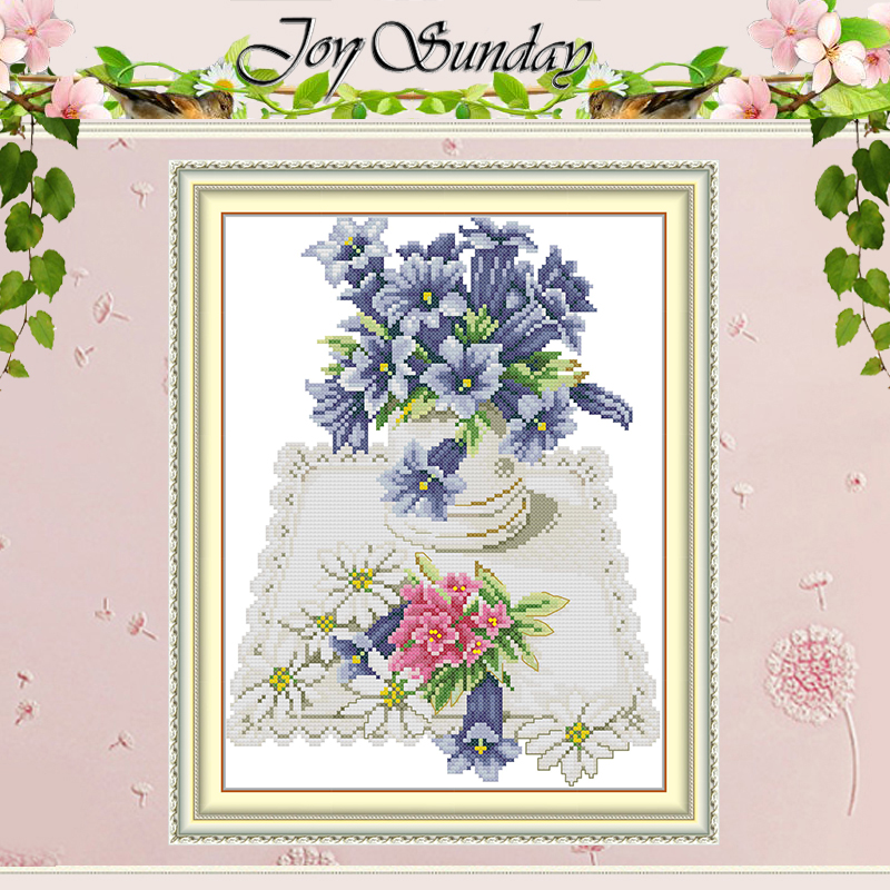 Blue Flowers On Lace Napkins P – Napkin Folding Set recenzja i cena