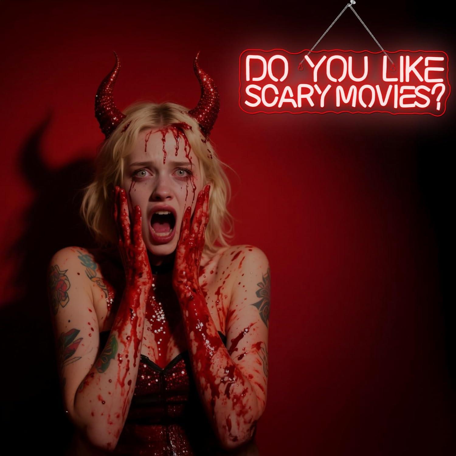 Do You Like Scary Movies Neon  – Neon Sign Party recenzja i cena