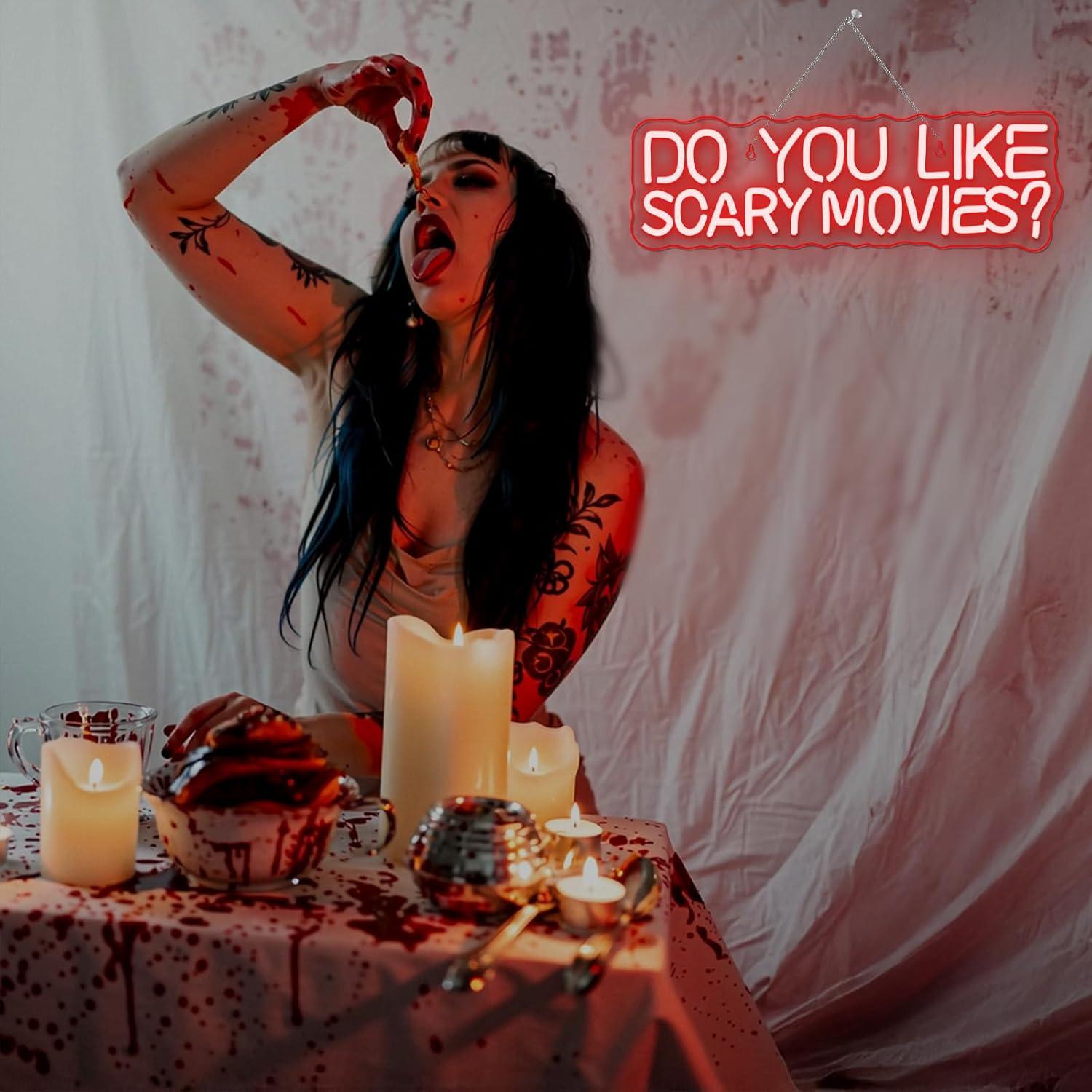 Do You Like Scary Movies Neon  – Neon Sign Party recenzja i cena