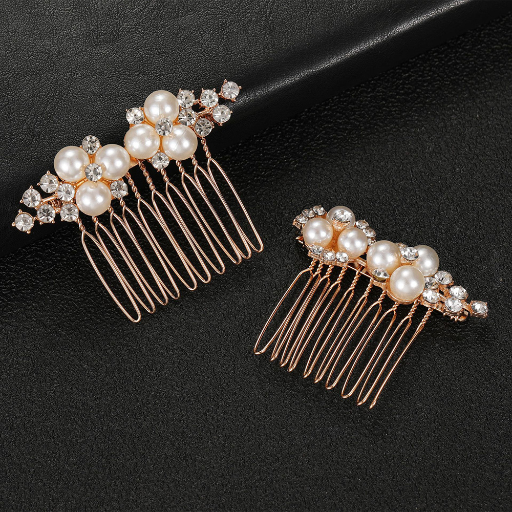 2Pcs Simple Wedding Hair Combs – Event Suppliers recenzja i cena