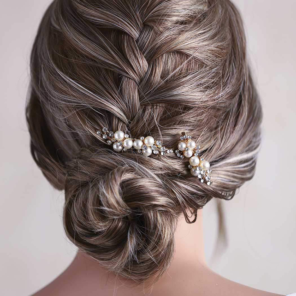 2Pcs Simple Wedding Hair Combs – Event Suppliers recenzja i cena