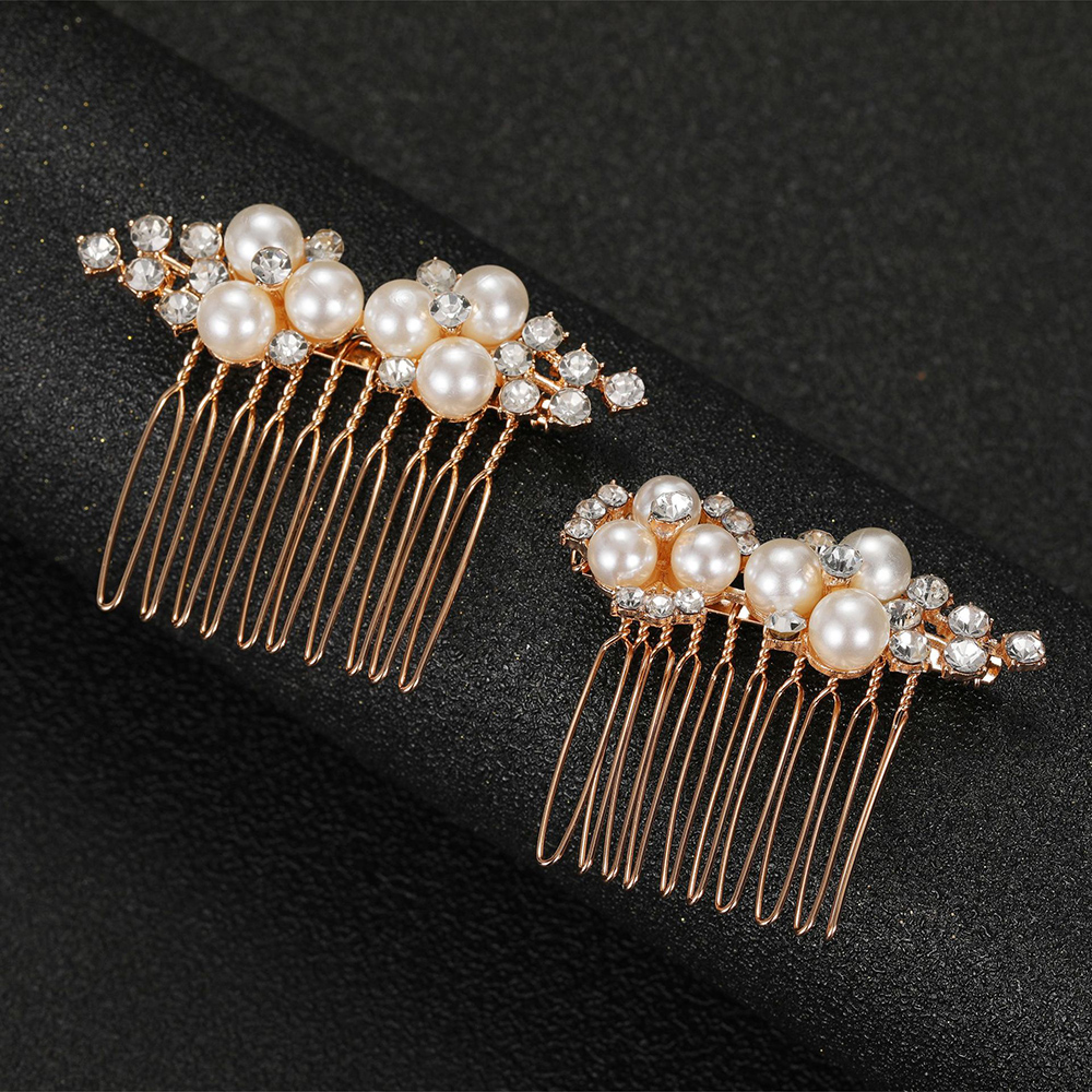 2Pcs Simple Wedding Hair Combs – Event Suppliers recenzja i cena