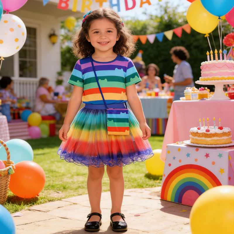 Halloween Costume Girl	Rainbow – Party Favor Bag recenzja i cena