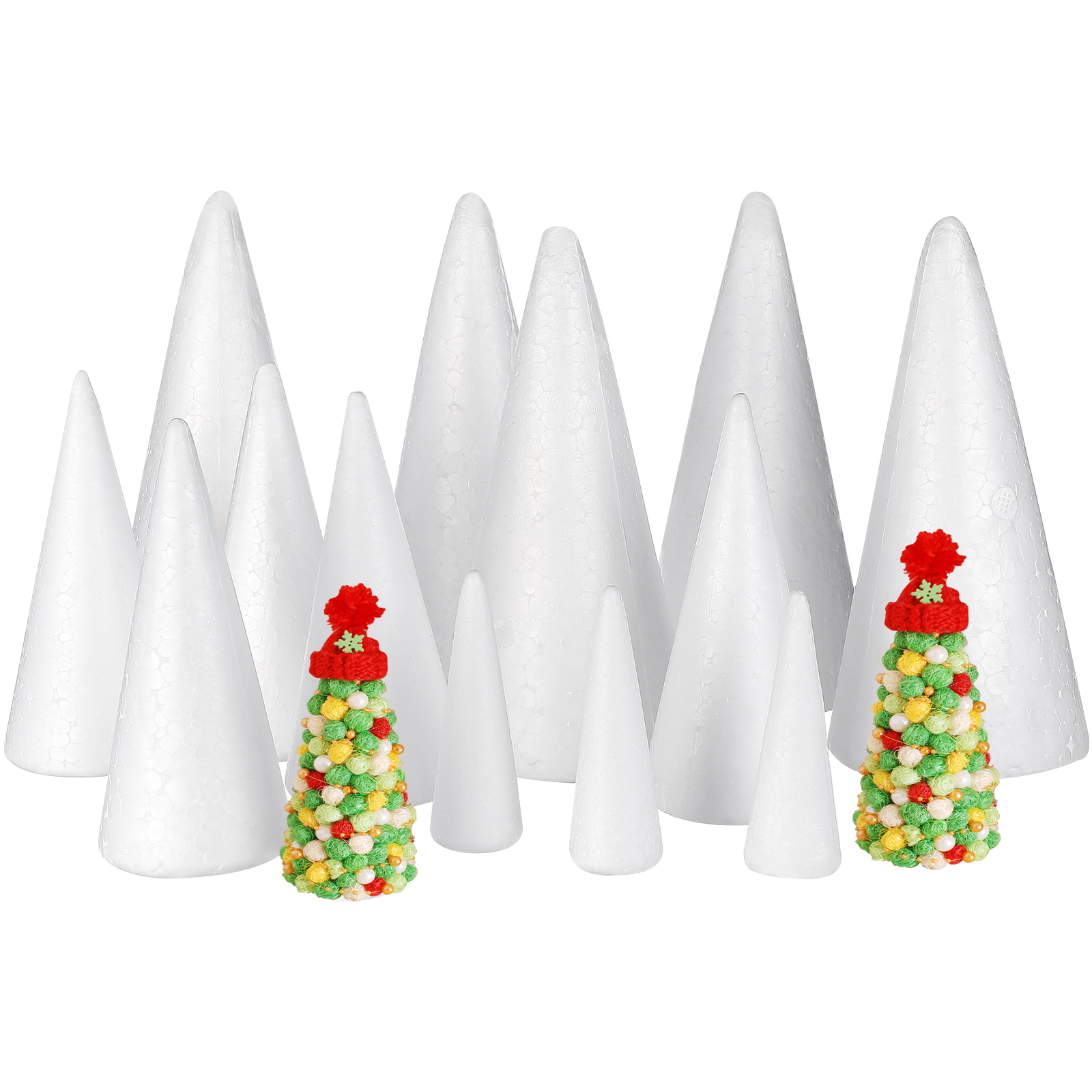 15Pcs Solid Foam Diy Cone Chil – Cotton Candy Cone recenzja i cena