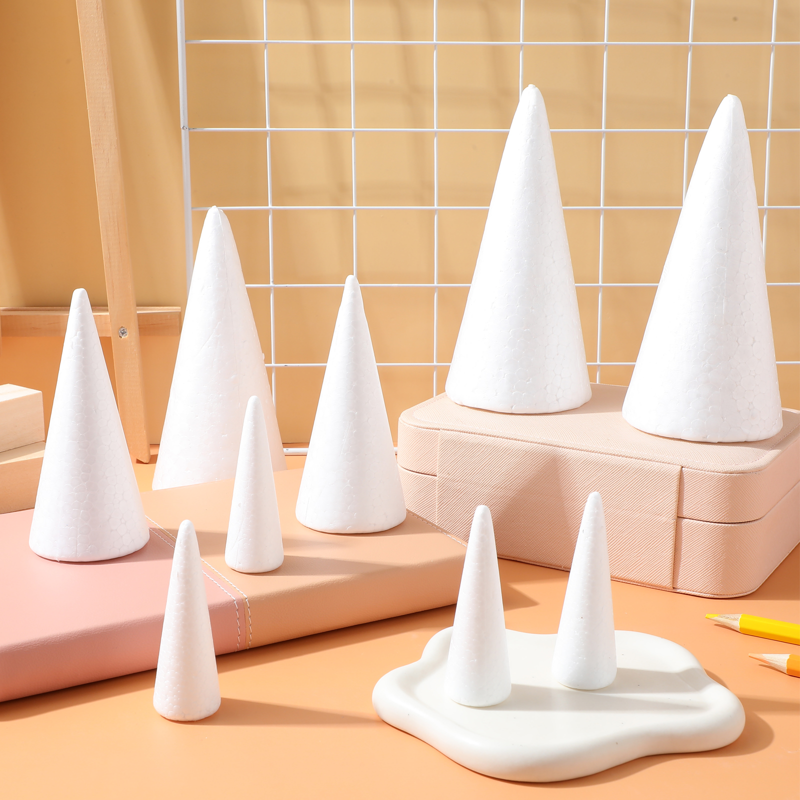 15Pcs Solid Foam Diy Cone Chil – Cotton Candy Cone recenzja i cena