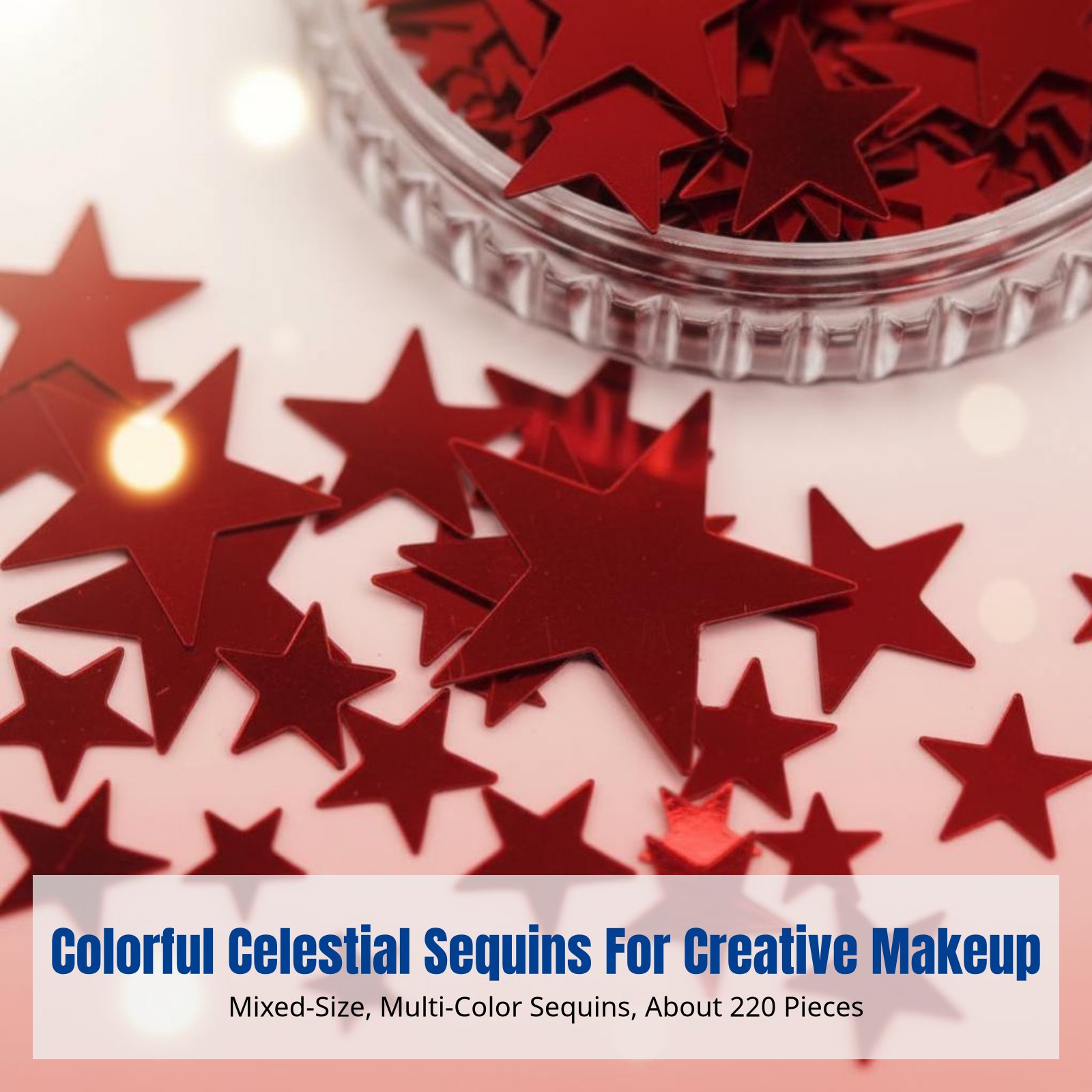Celestial Sparkle Face Sticker – Event & Party Supply recenzja i cena