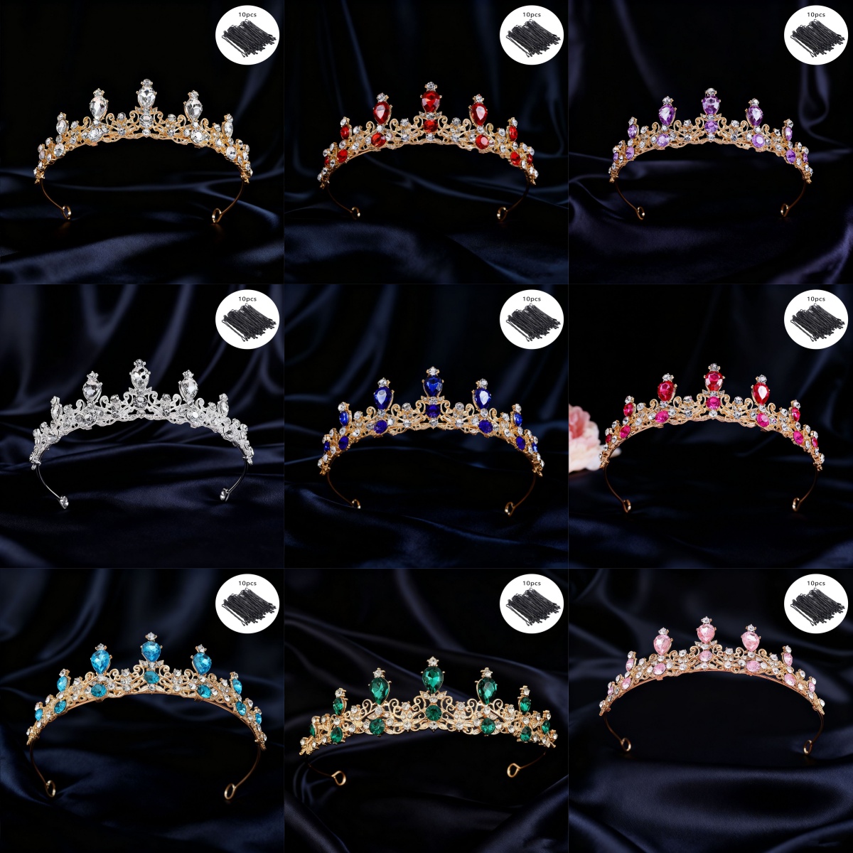 Bridal Tiara Vintage Scroll Rh – Event & Party Supply recenzja i cena