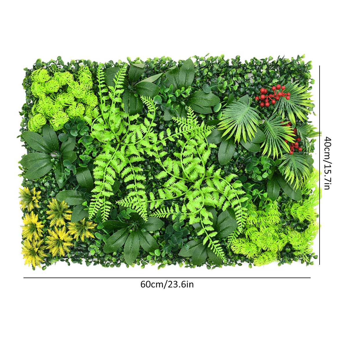 Artificial Plant Wall Plastic  – Flower Wall Panel recenzja i cena