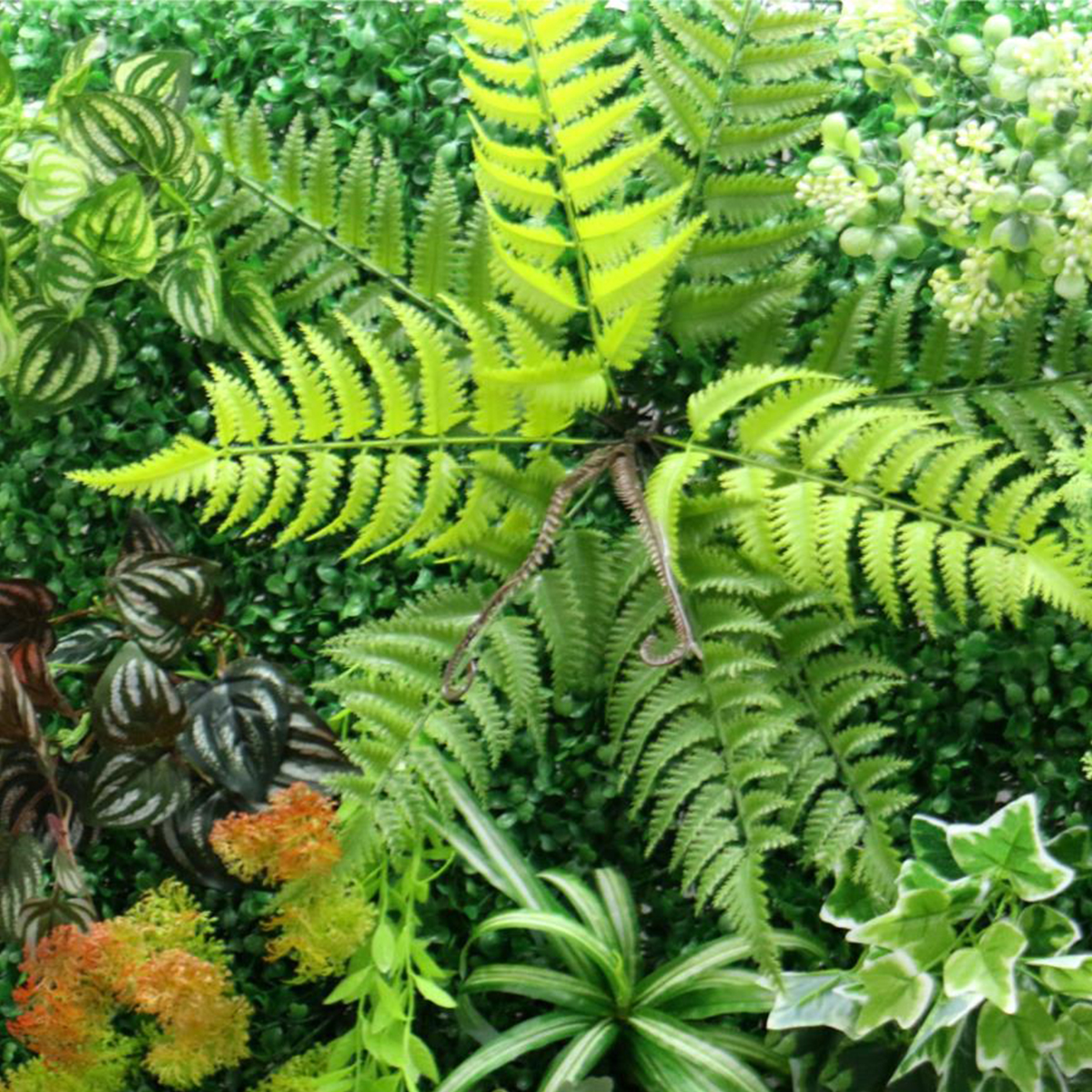 Artificial Plant Wall Plastic  – Flower Wall Panel recenzja i cena