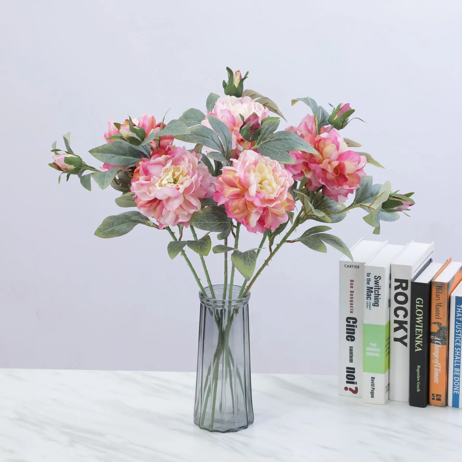 Artificial Peony Flower Single – Flower Wall Panel recenzja i cena