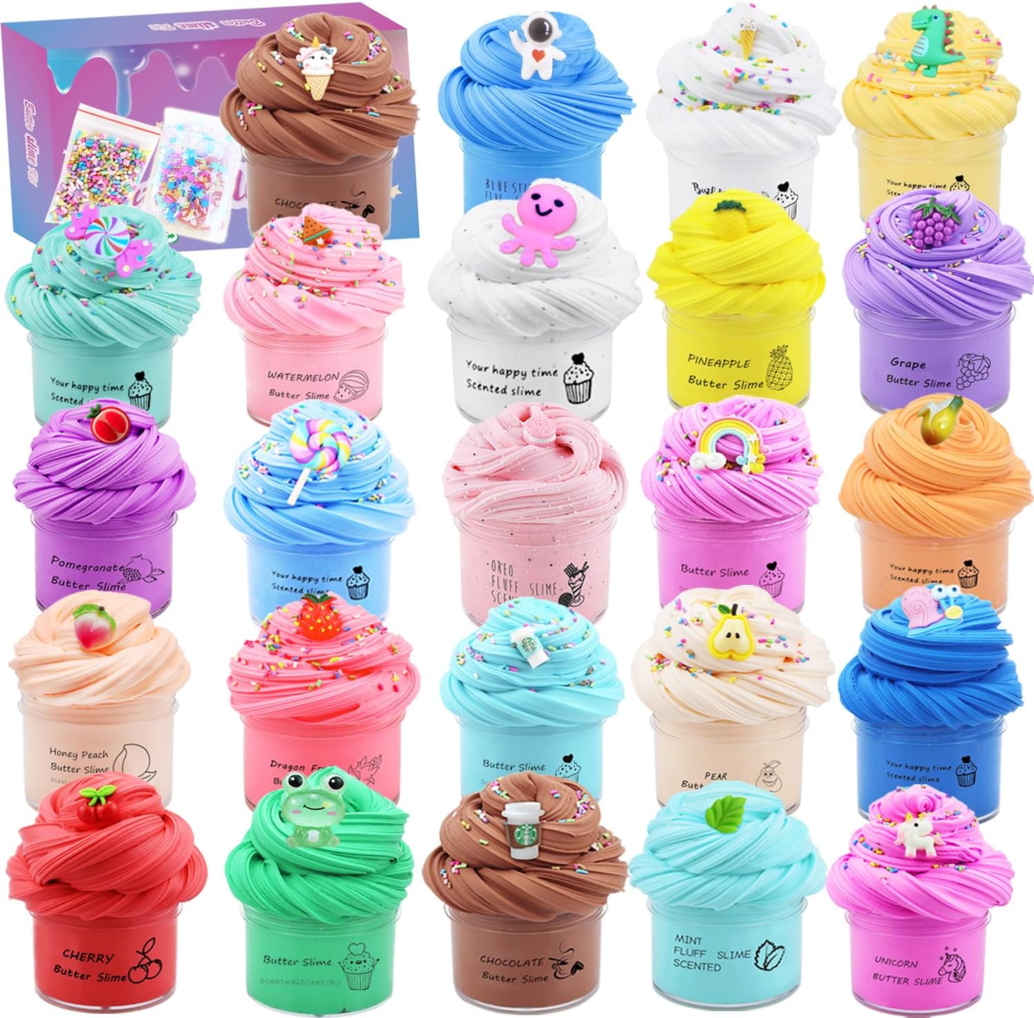 24 Pack Butter Slime Kit, Part – Party Favor Bag recenzja i cena