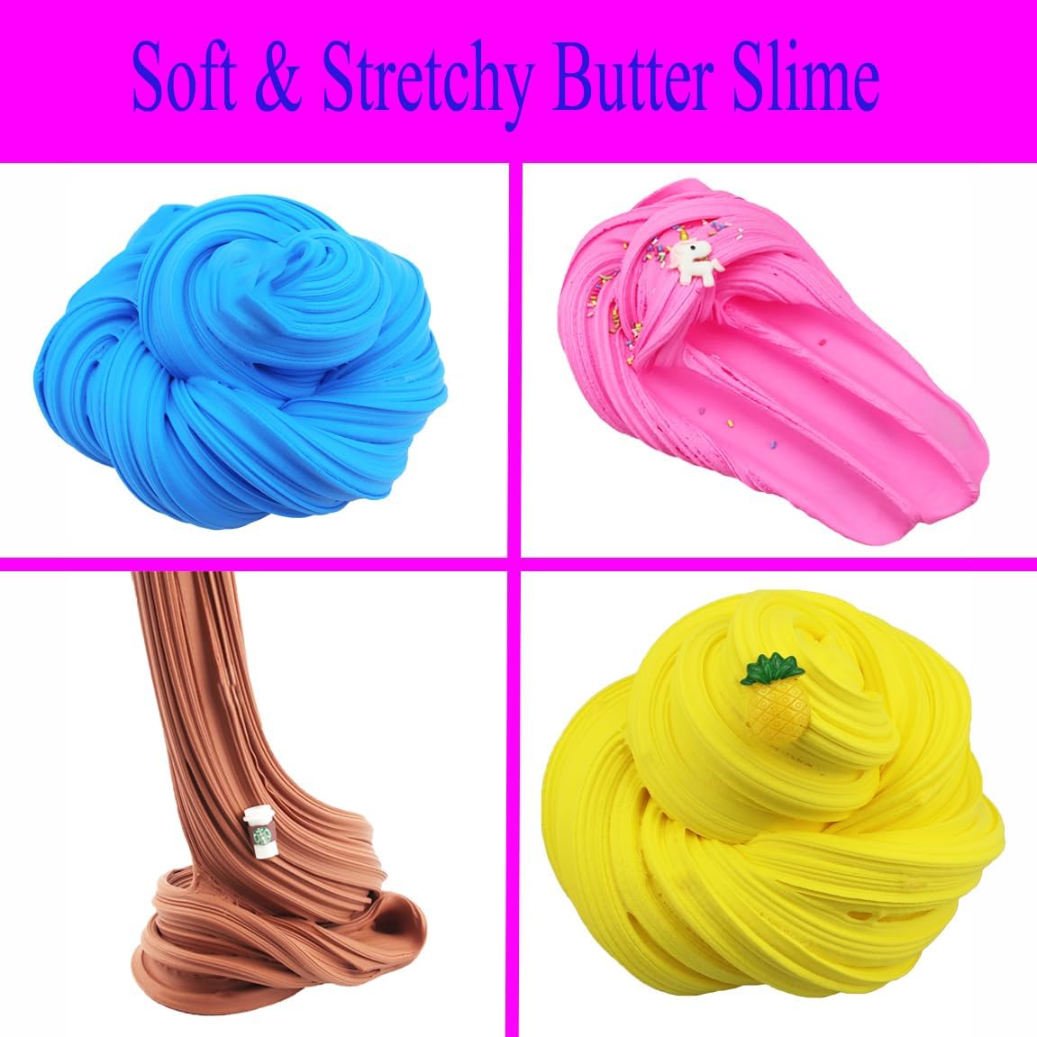 24 Pack Butter Slime Kit, Part – Party Favor Bag recenzja i cena