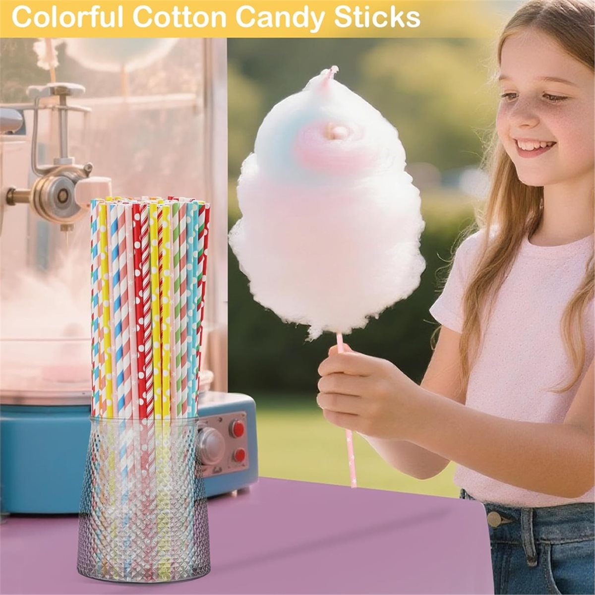 ABZT 200 Pieces Cotton Candy C – Cotton Candy Cone recenzja i cena