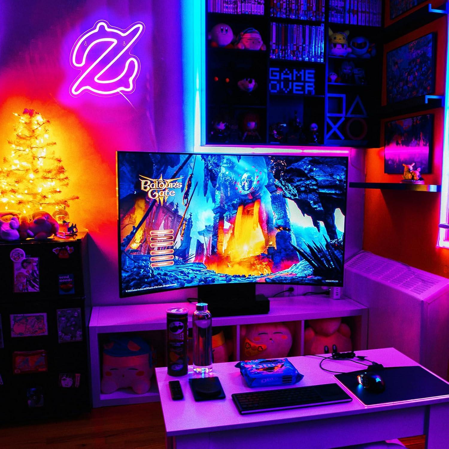 Gaming Scholar Neon Sign USB P – Neon Sign Party recenzja i cena