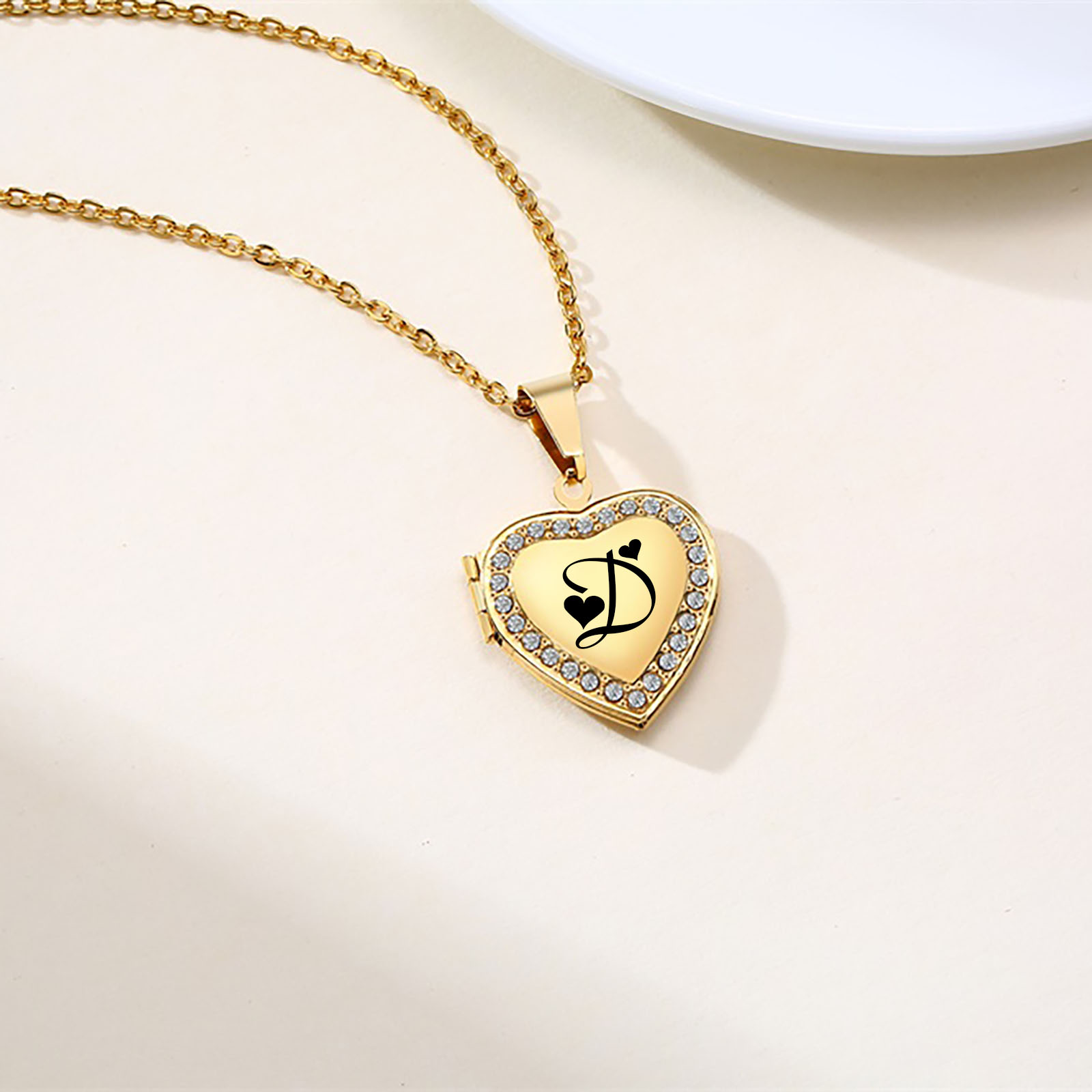 Free Engraving Initials Heart  – Event Z recenzja i cena