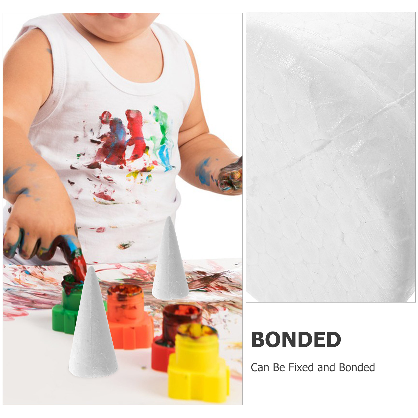 12pcs 15cm White Solid Craft F – Cotton Candy Cone recenzja i cena