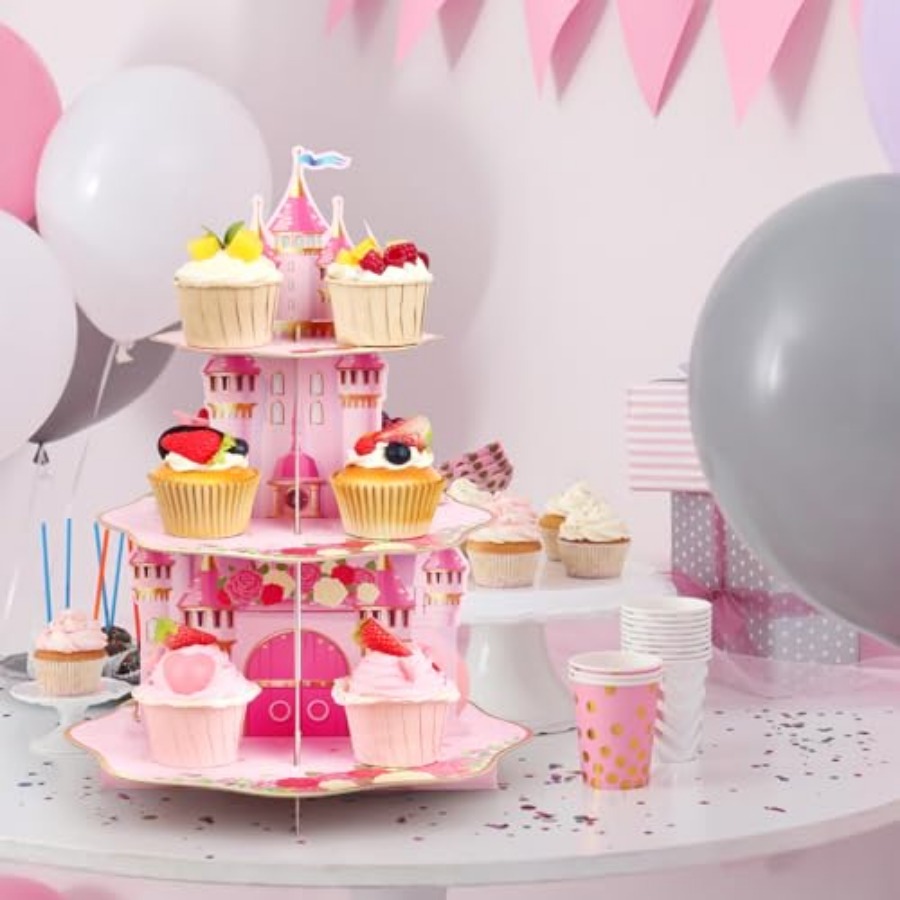 3 Tier Cupcake Stand Birthday  – Cupcake Stand Tier recenzja i cena