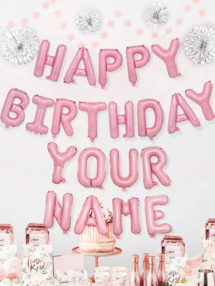 16 inch pink letter decoration – Event Z recenzja i cena