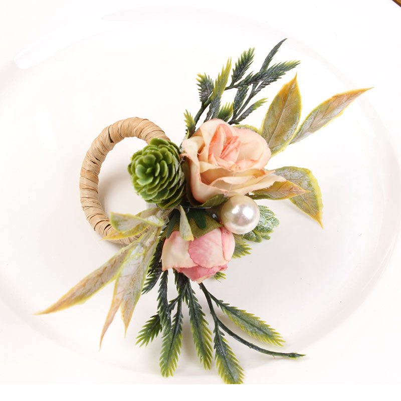 Napkin Rings Holder Rose & Pin – Party Event Supplier recenzja i cena