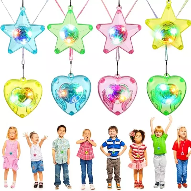 20pcs LED Light Up Necklace Pe – Cotton Candy Cone recenzja i cena