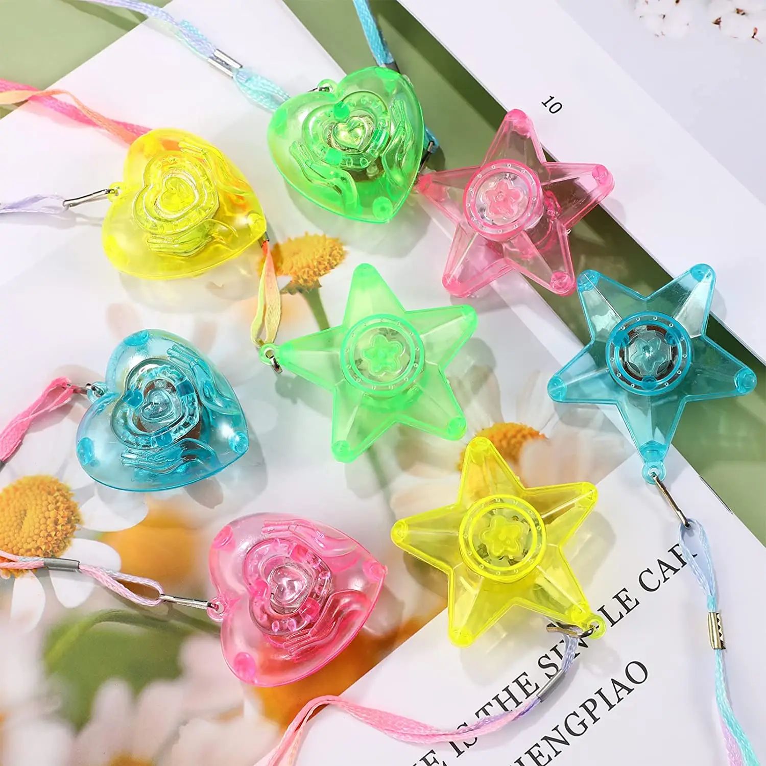 20pcs LED Light Up Necklace Pe – Cotton Candy Cone recenzja i cena