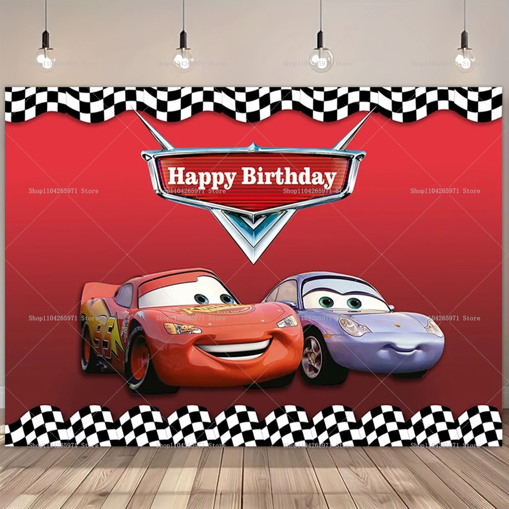 Movie Cars Theme Backdrop For  – Party Event Supplier recenzja i cena