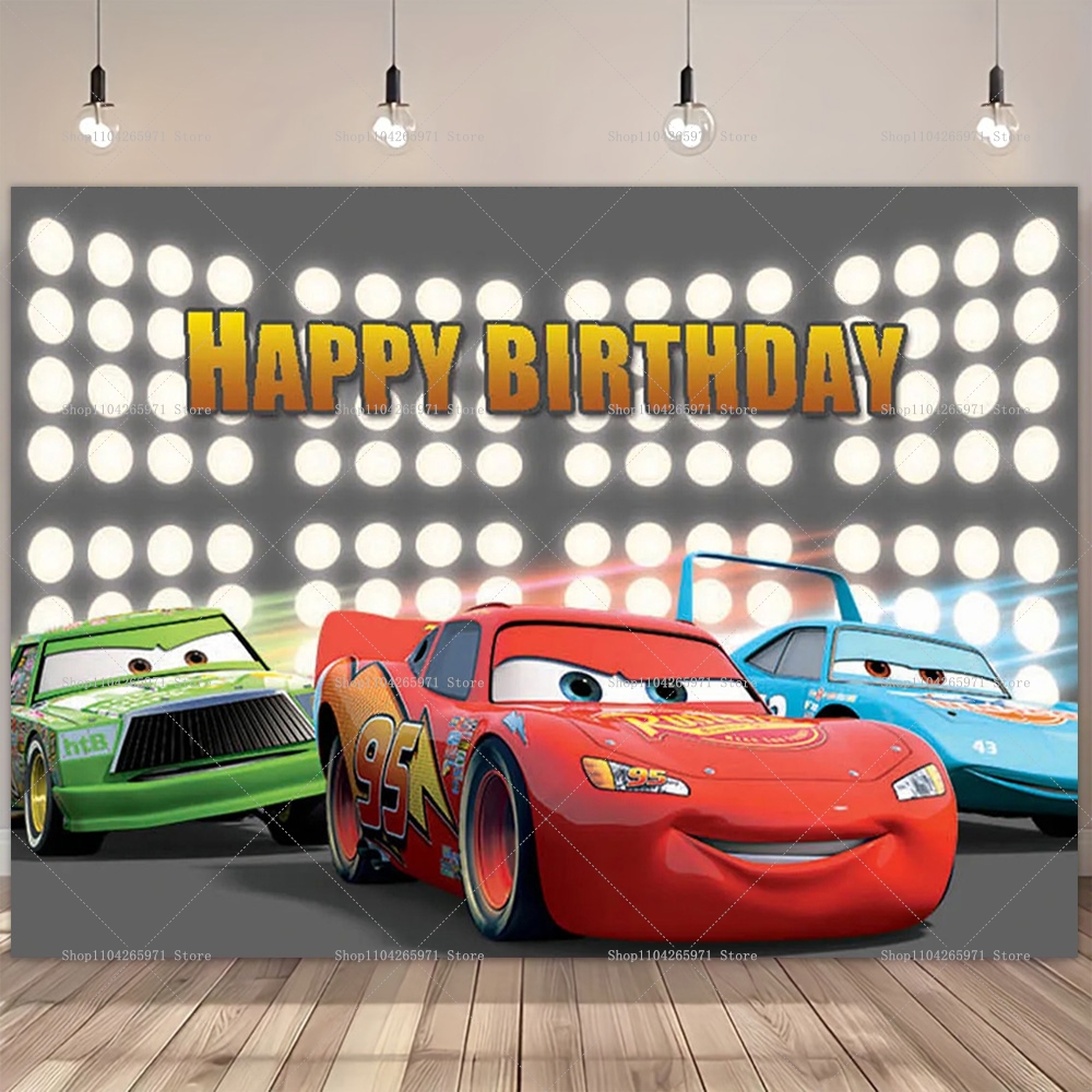 Movie Cars Theme Backdrop For  – Party Event Supplier recenzja i cena