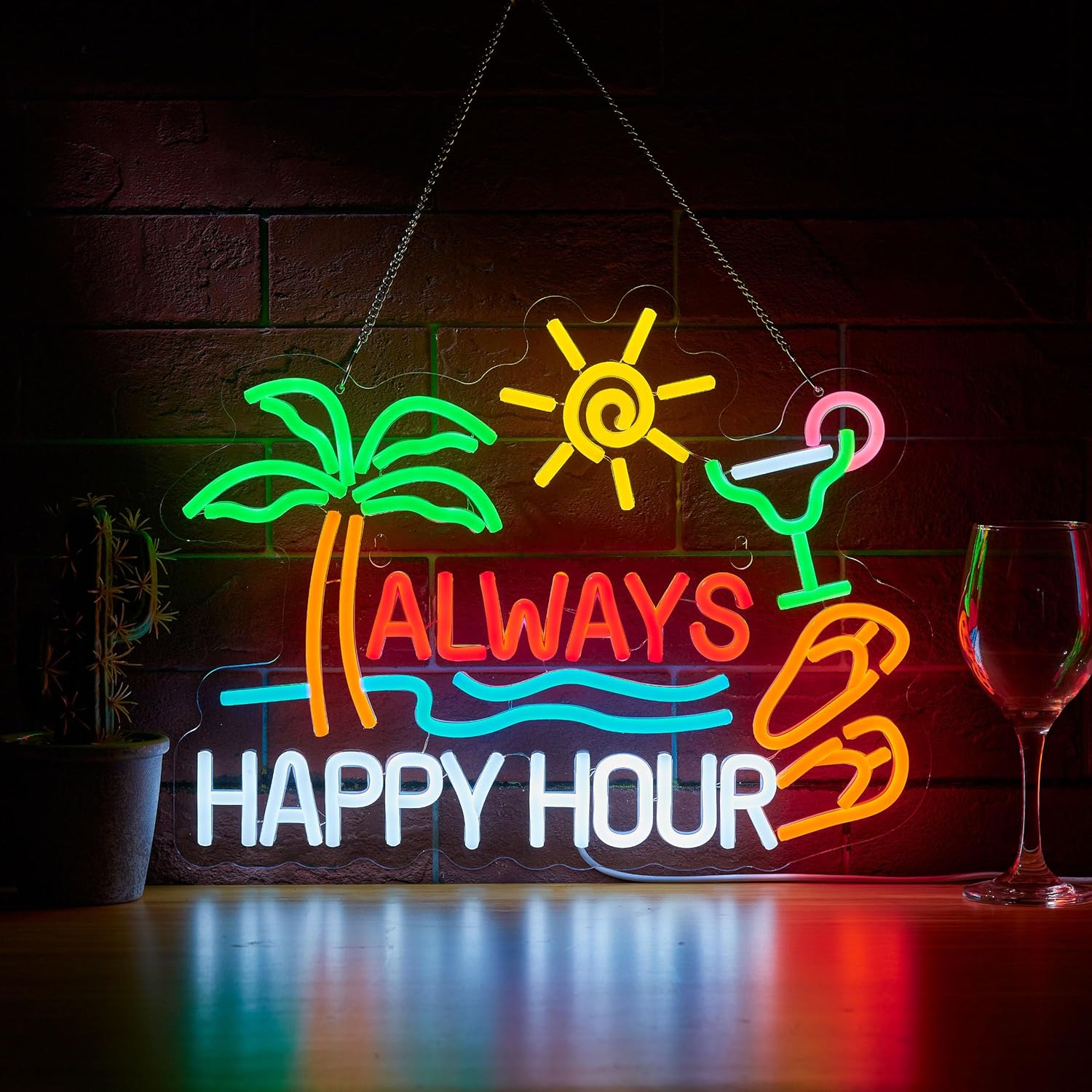 Always Happy Hour Beer Bar Neo – Neon Sign Party recenzja i cena