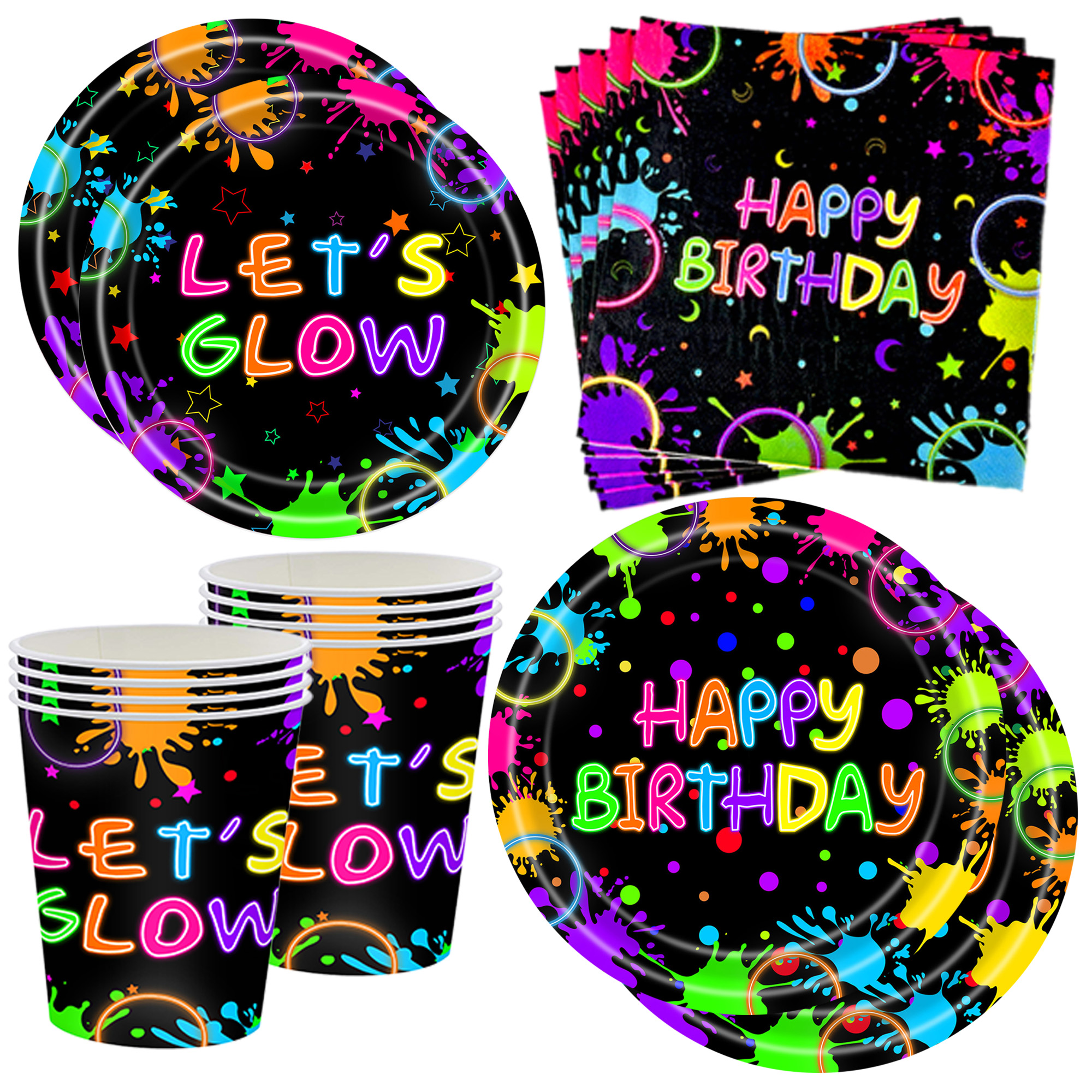 Neon Party Supplies Let Glow P – Let'S Party Event Supply recenzja i cena