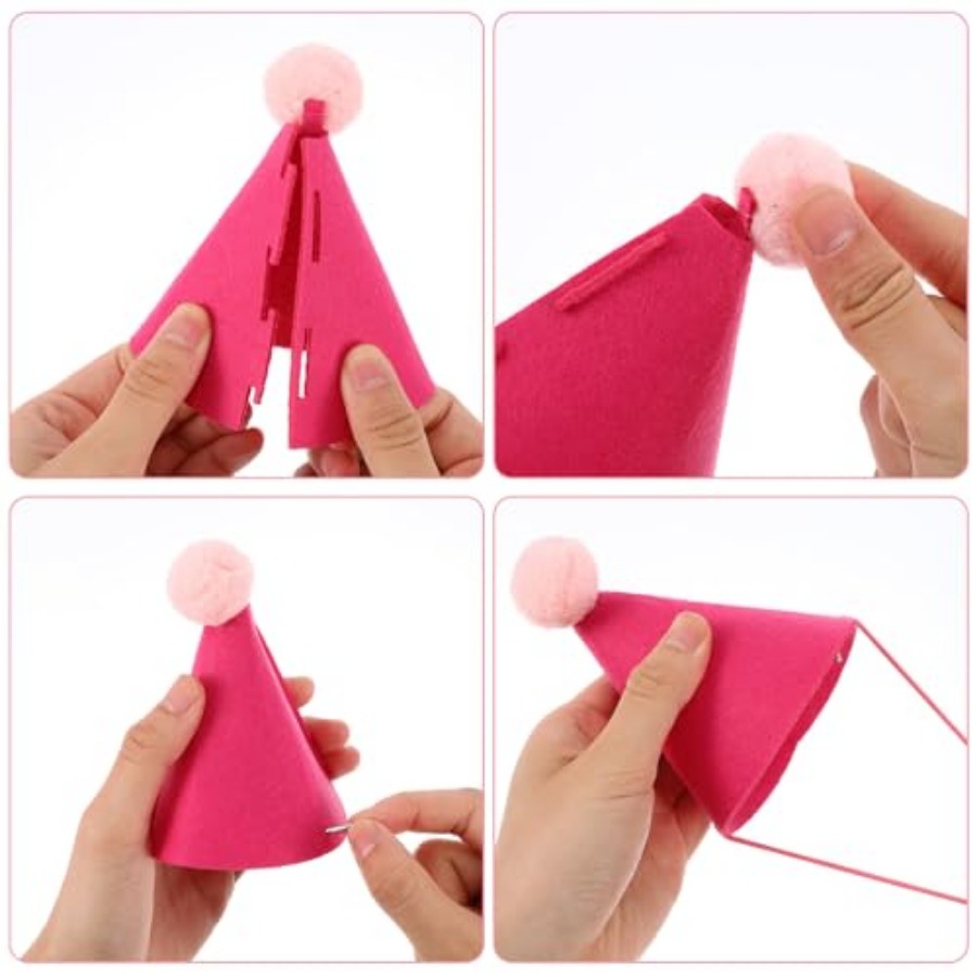6 Pcs Mini Party Hats for Stuf – Party Hat Cone recenzja i cena