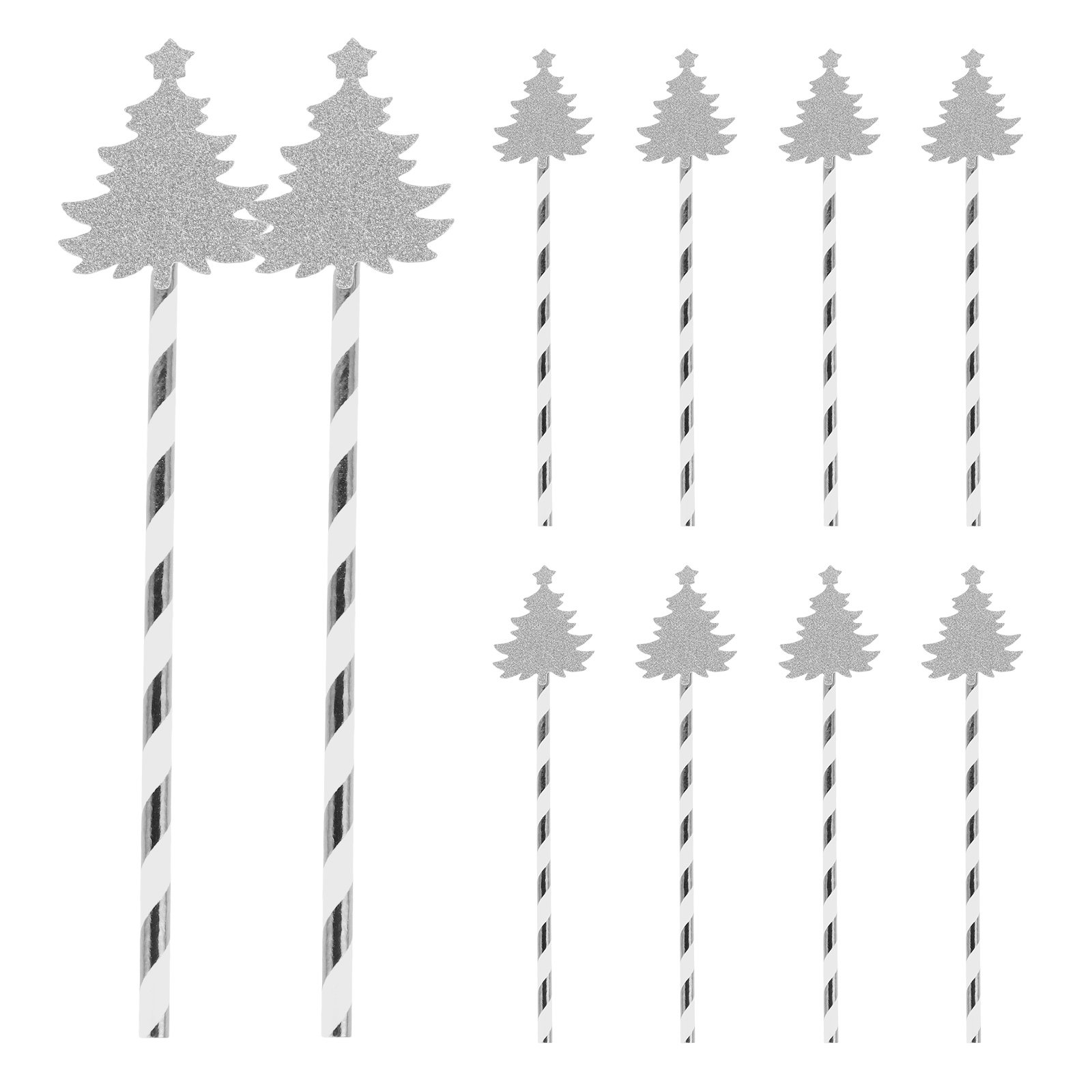 25Pcs Christmas Tree Paper Str – Paper Straw Color recenzja i cena