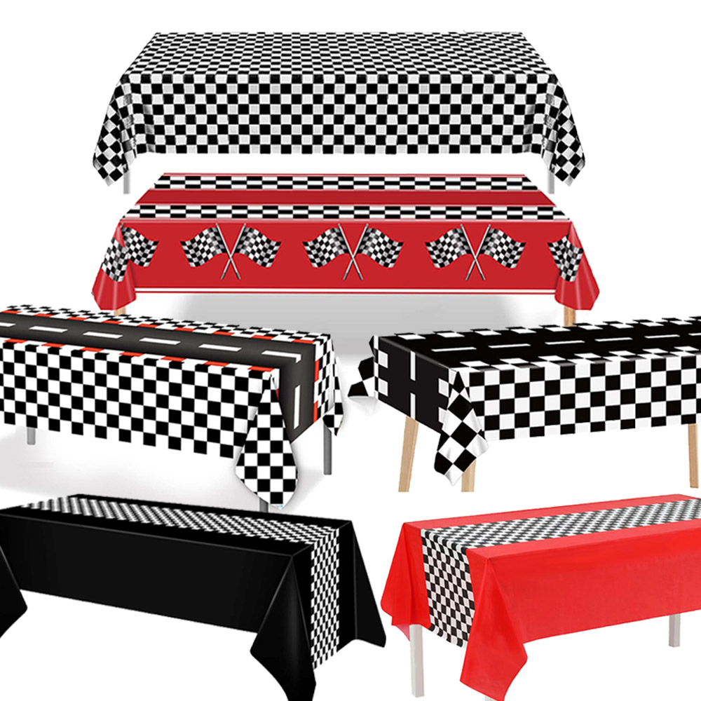Racing Car Theme Disposable Ta – Table Cloth Disposable recenzja i cena