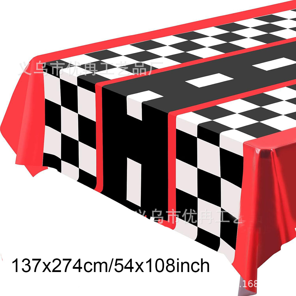 Racing Car Theme Disposable Ta – Table Cloth Disposable recenzja i cena