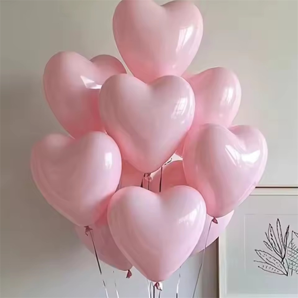 20pcs 10Inch Pink Macarons Hea – Balloon Pump Hand recenzja i cena