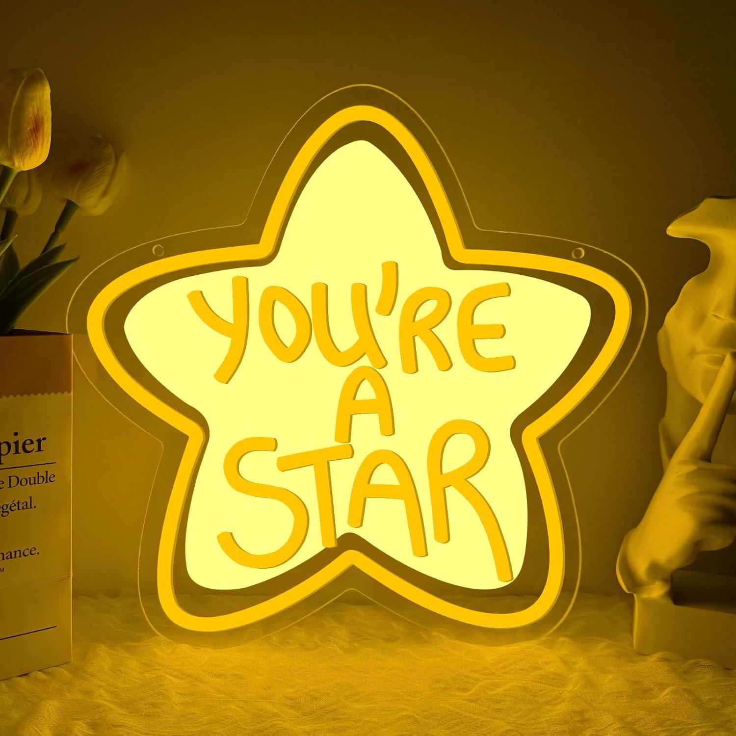 You're A Star Neon Sign USB Di – Neon Sign Party recenzja i cena