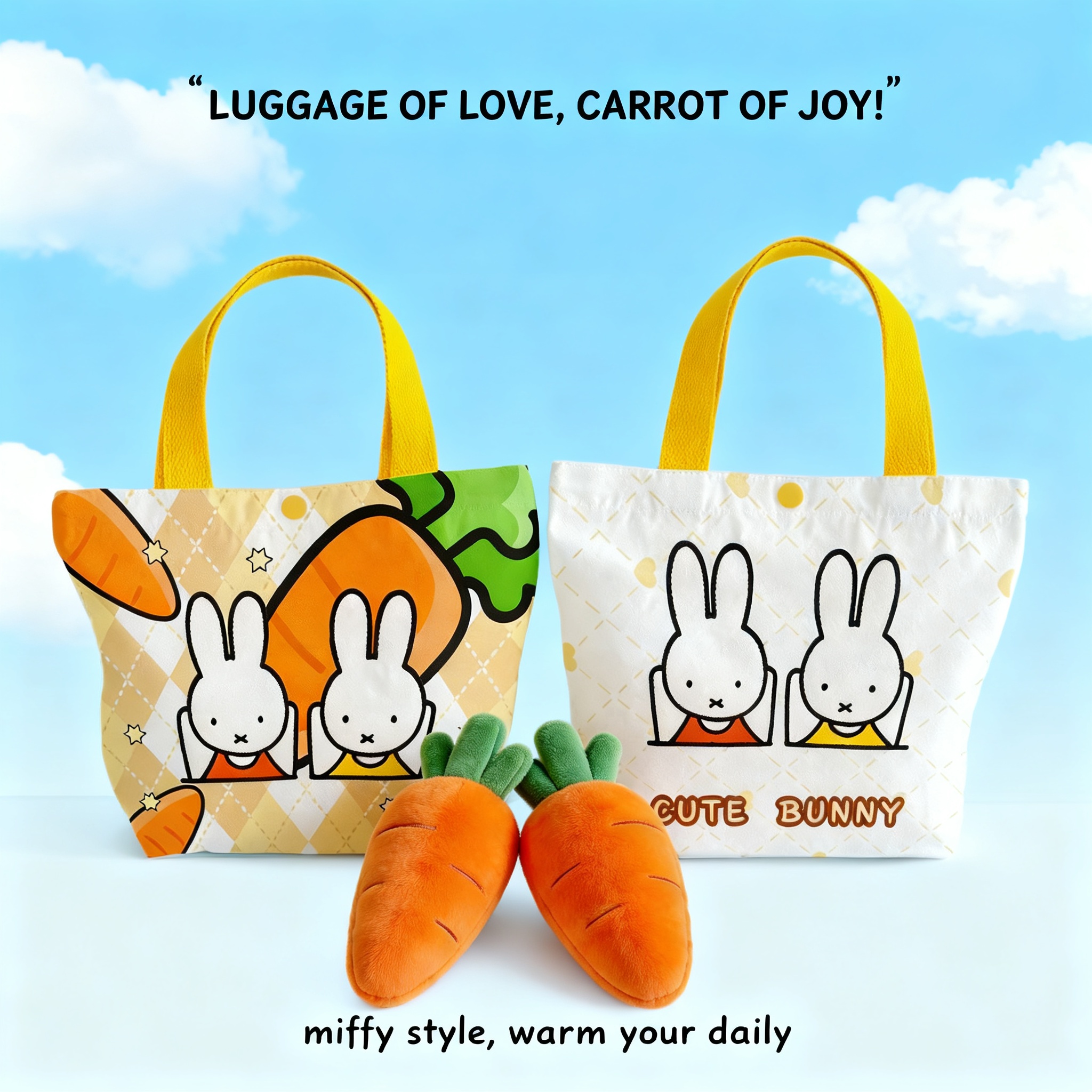 Creative Cartoon Miffy Rabbit  – Party Favor Bag recenzja i cena