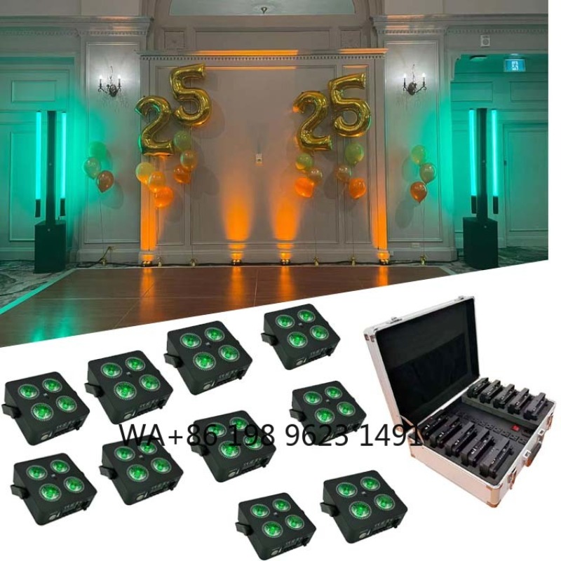 4X18W Flat Mini LED Par Light  – Event Party Dj recenzja i cena