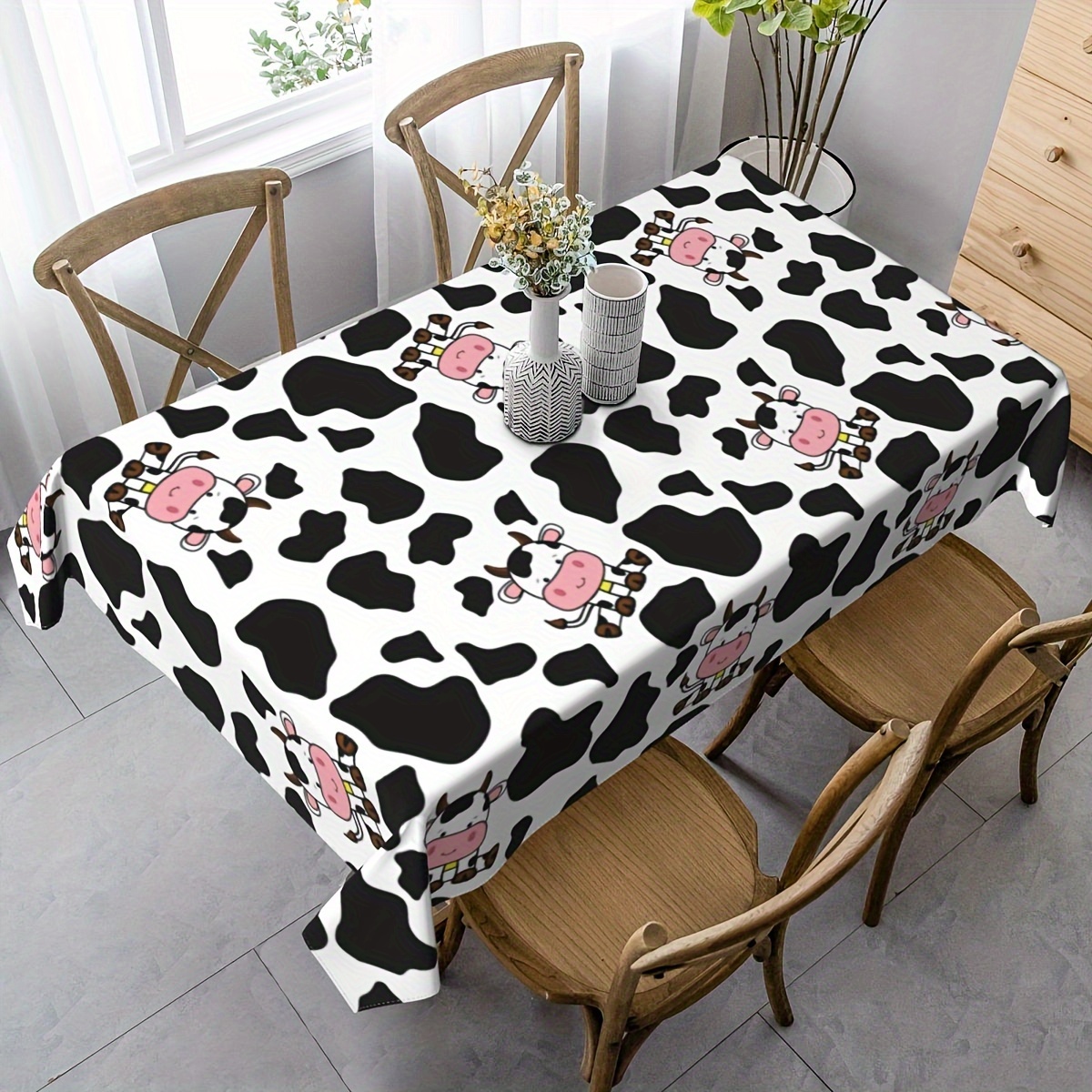 1pc Cow Farm Animal Theme Picn – Table Cloth Disposable recenzja i cena