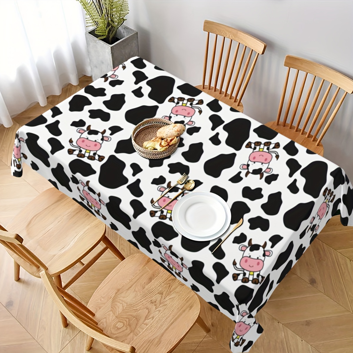 1pc Cow Farm Animal Theme Picn – Table Cloth Disposable recenzja i cena