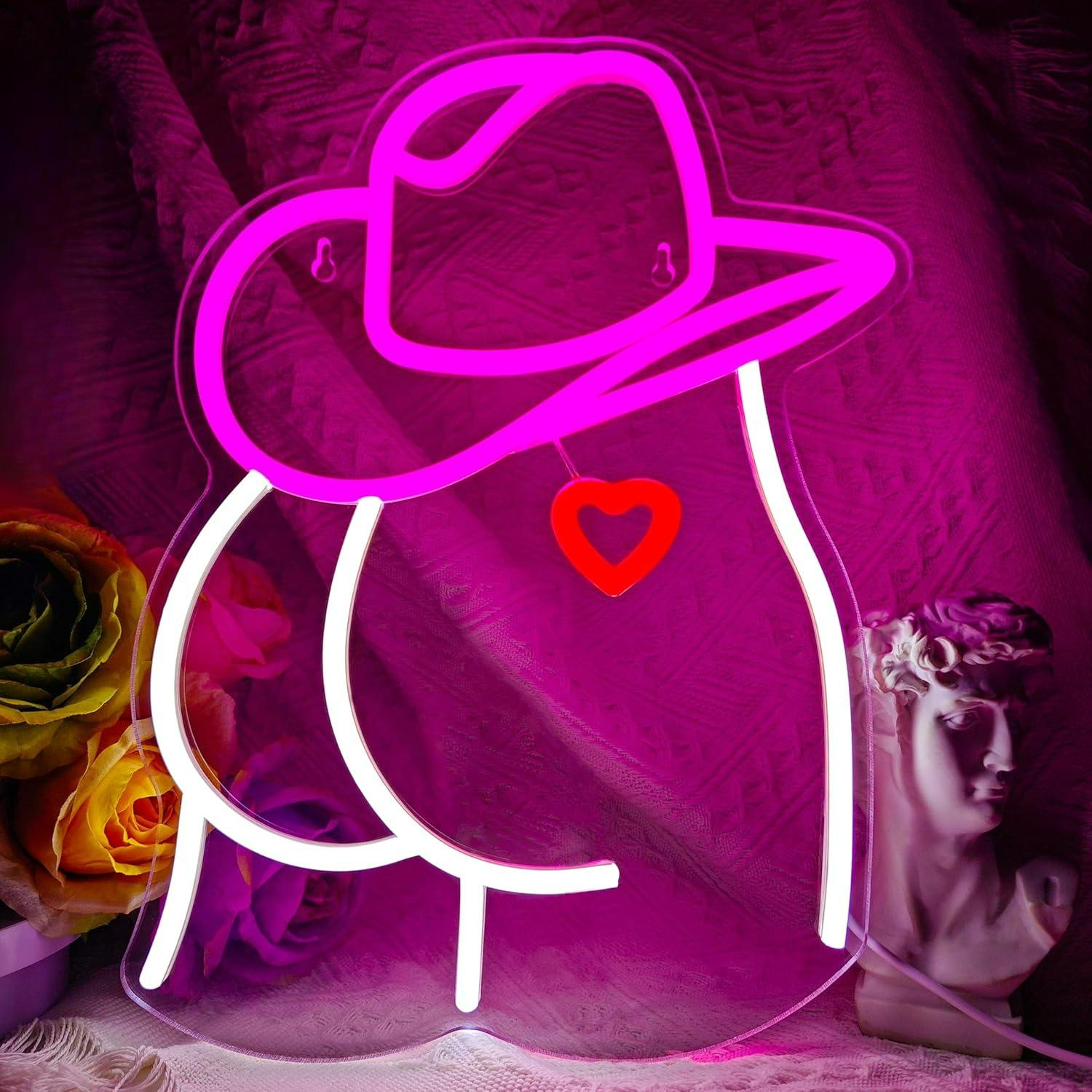 Cowgirl Neon Sign Dimmable LED – Neon Sign Party recenzja i cena