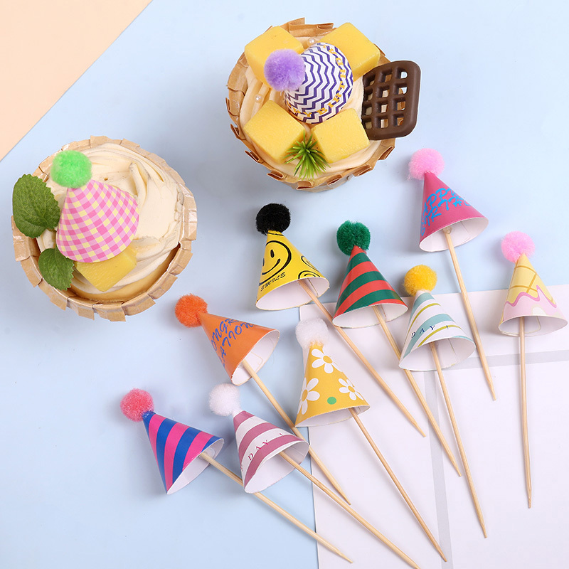 15/30Pcs Mini Party Hats Cake  – Party Hat Cone recenzja i cena