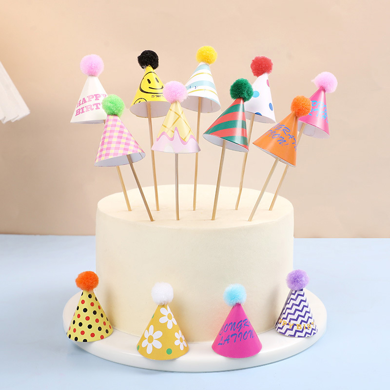 15/30Pcs Mini Party Hats Cake  – Party Hat Cone recenzja i cena