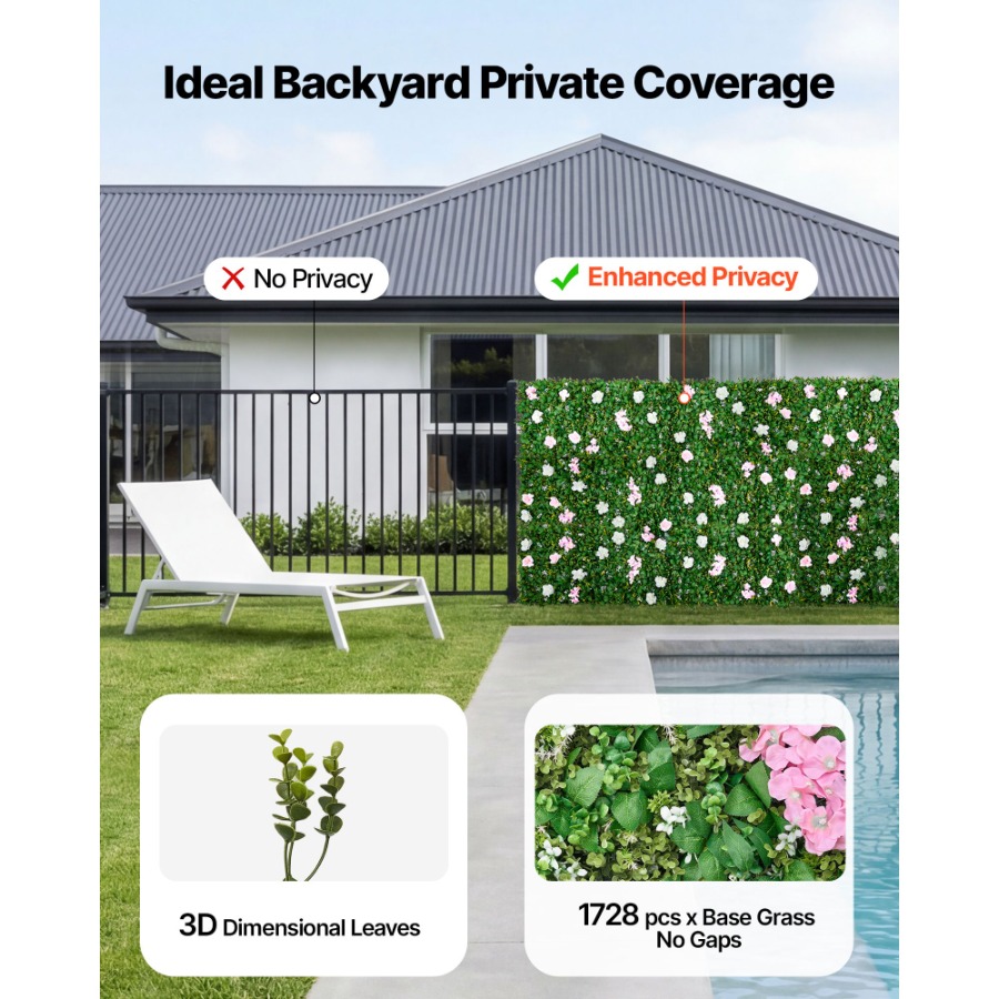 Wedding event backdrop: 3D sil – Flower Wall Panel recenzja i cena