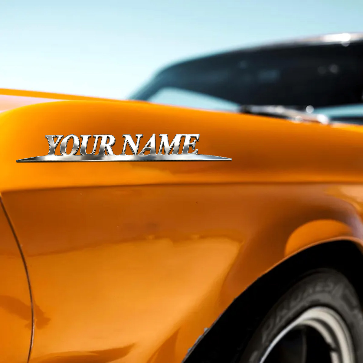 Metal Trendy YOUR NAME Sticker – Event Suppliers recenzja i cena