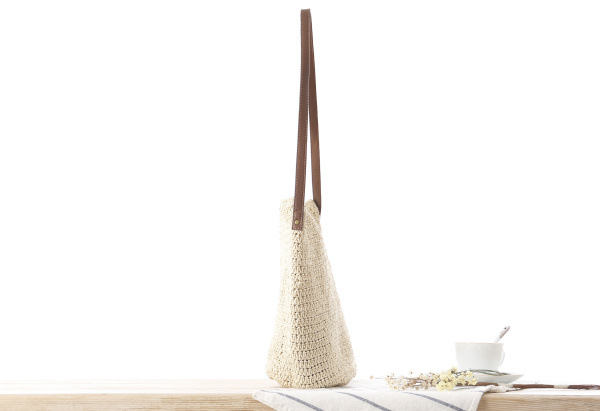 Straw Shoulder Woven Beach Sol – Paper Straw Color recenzja i cena