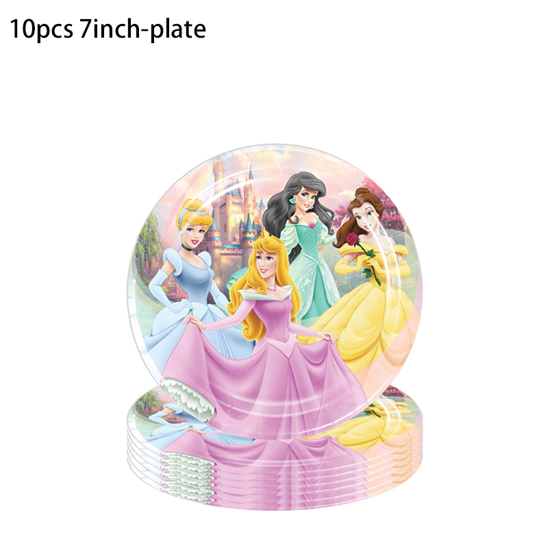Princess Birthday Party Pink P – Table Cloth Disposable recenzja i cena