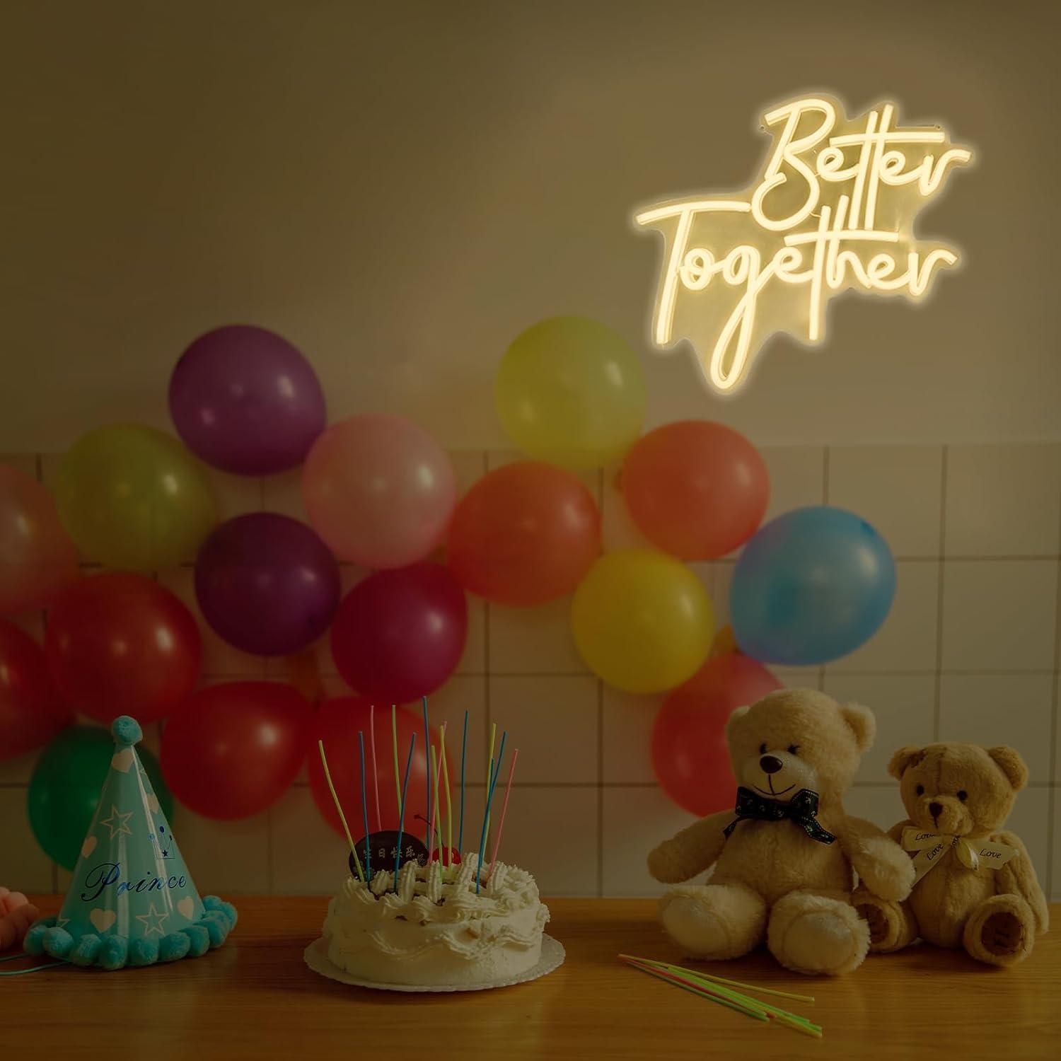 Better Together Neon Sign USB  – Neon Sign Party recenzja i cena