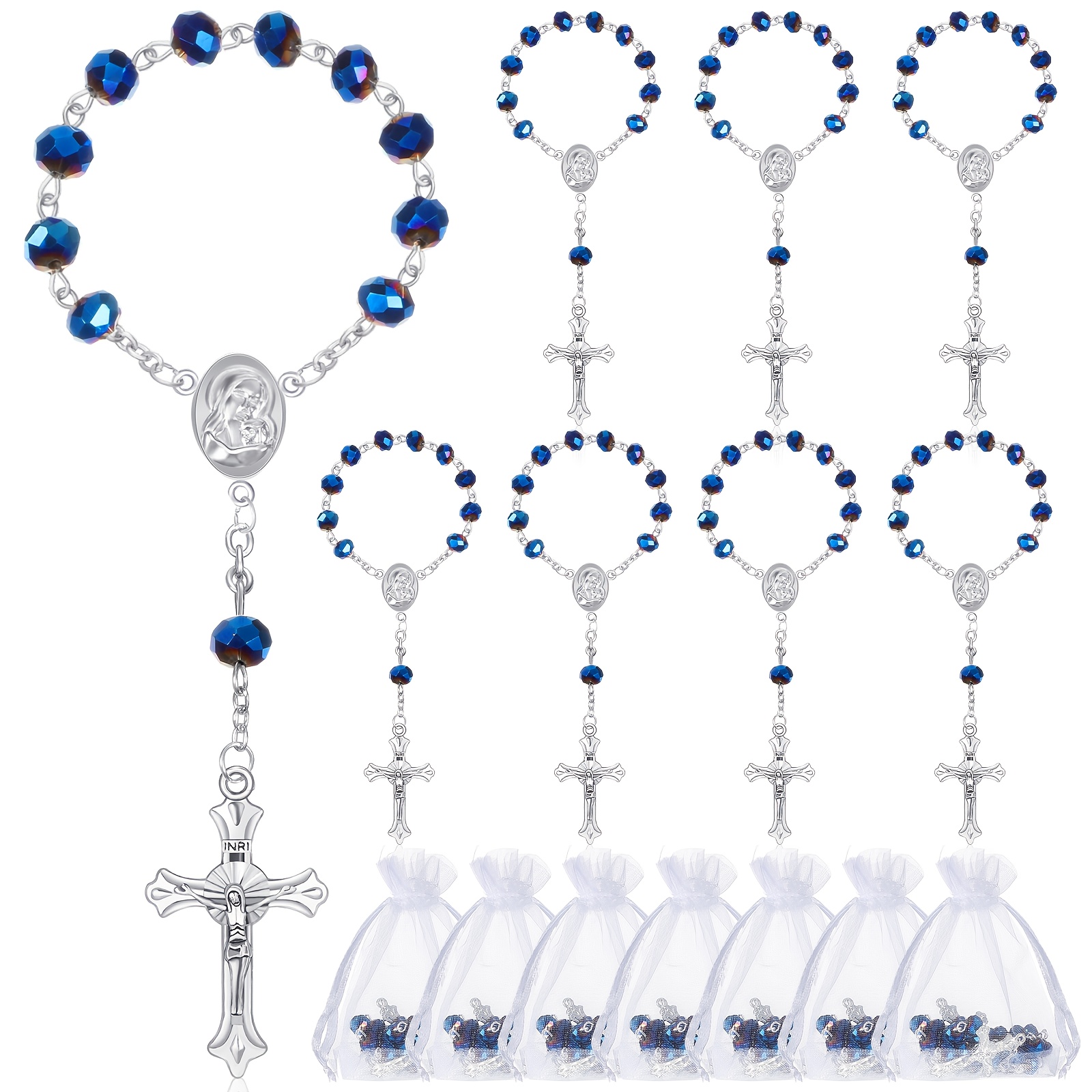 50 Sets Baptism Favors Rosary  – Party Favor Bag recenzja i cena
